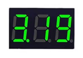 0.36-inch LED Display with Voltage Measurement Range 4-40V
