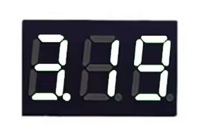 0.36-inch LED Display with Voltage Measurement Range 4-40V