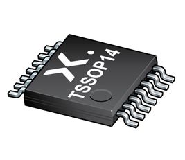 Integrated Circuit 74HCT14PW, TSSOP 14 Package