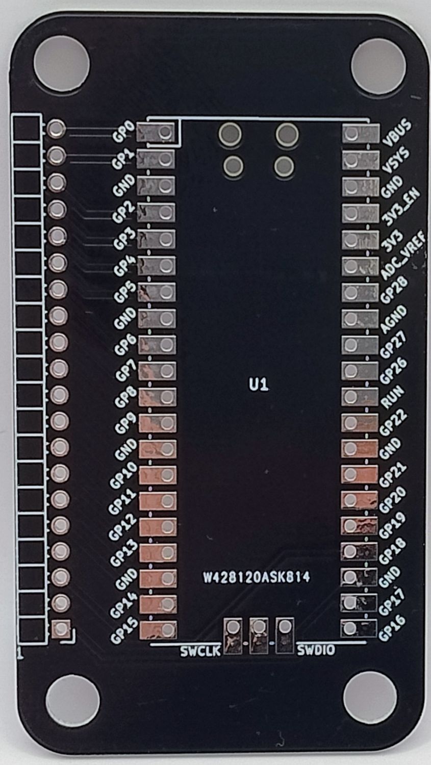 C64 Keyboard to USB PCB