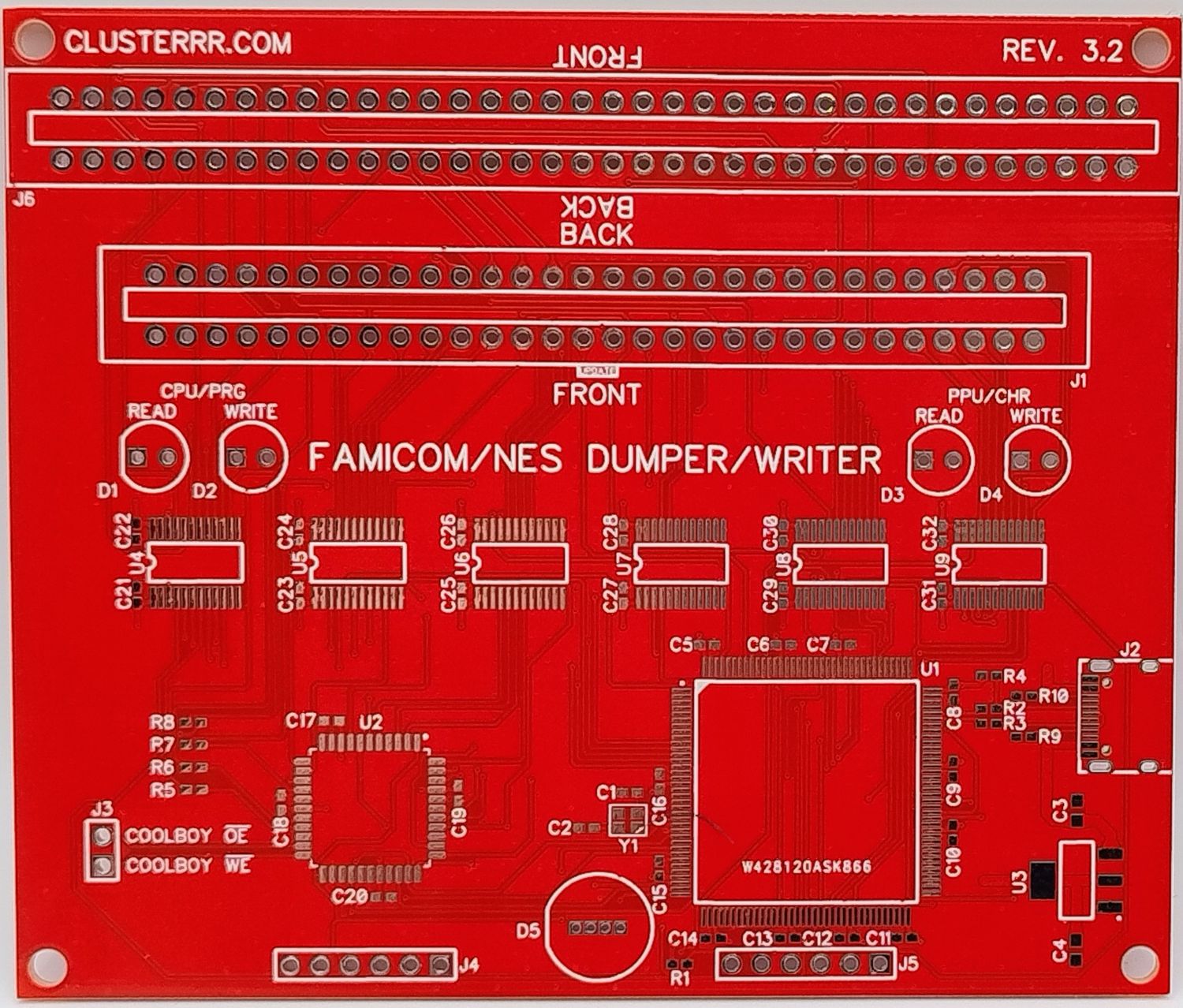 Famicom/NES Copier PCB Dumper/Writer