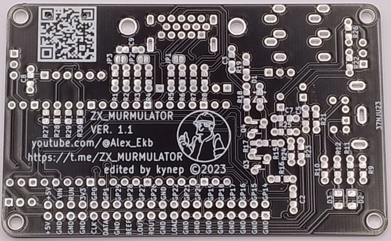 Retro Computer Emulator PCB Murmulator v1.1