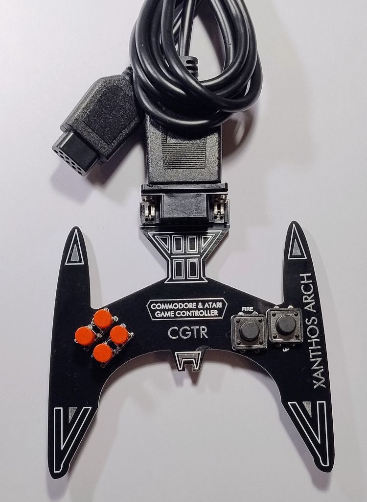 Designer retro joystick, Commodore, Atari and ZX Spectrum