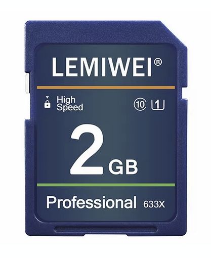 SD Card 2Gb for older devices, colors