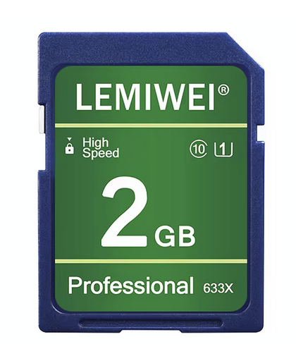 SD Card 2Gb for older devices, colors