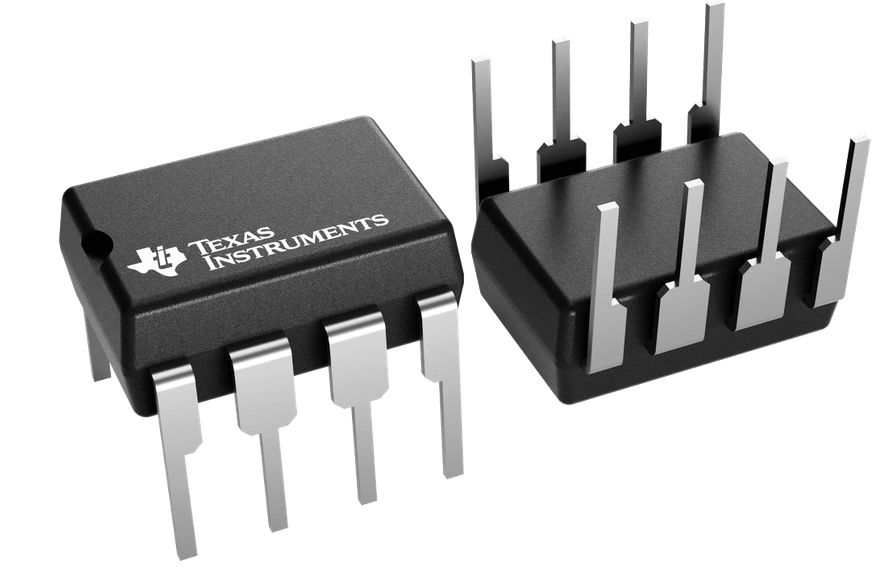 Timer NE555, DIP 8 package, 2 pieces
