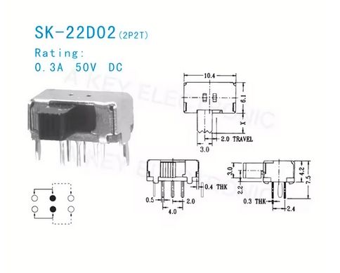 Switch SK-22D02, for printing