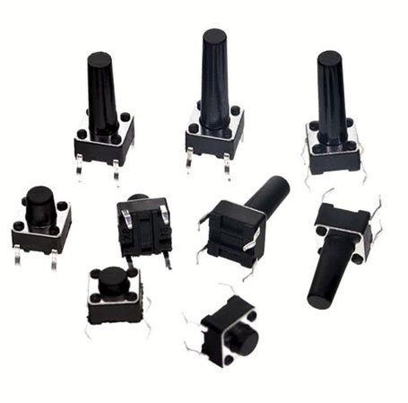 Mikroswitch TACT 6x6x6 mm, 10 szt.