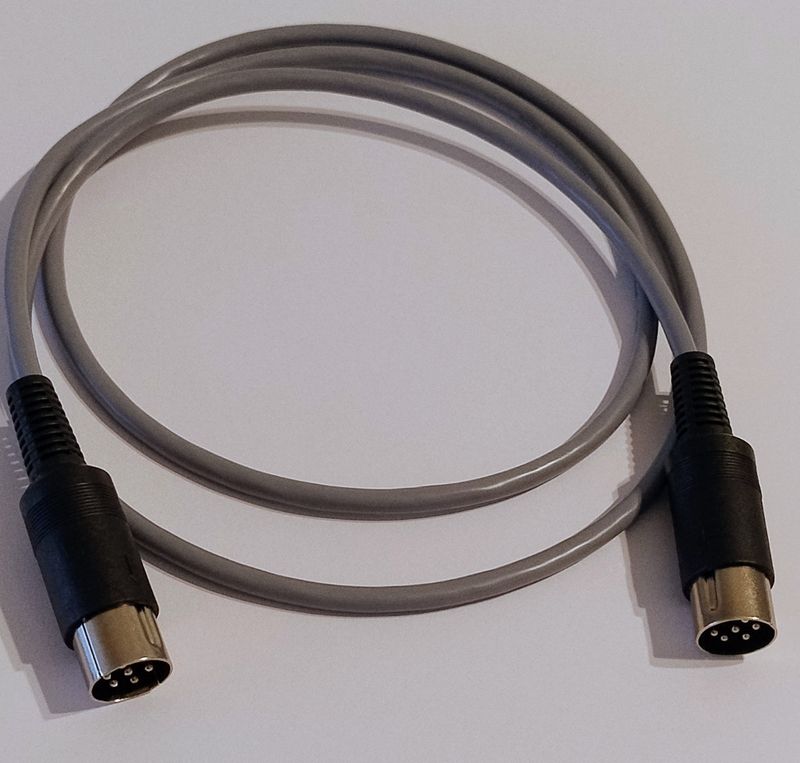 Cable for Commodore Disk Drive, DIN 6-pin, 1 m length