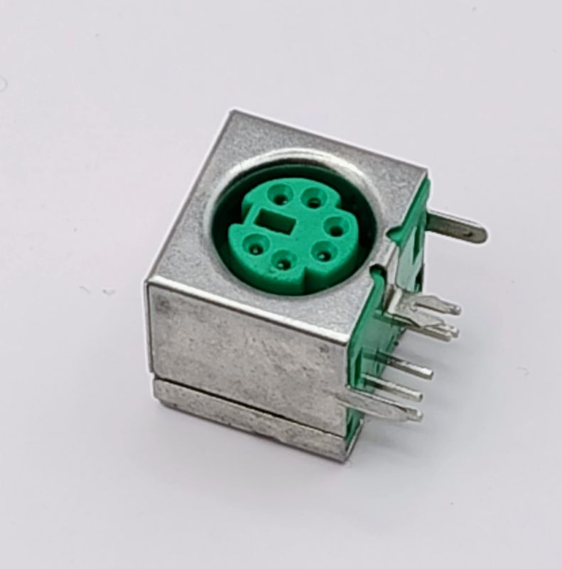 Gniazdo PS/2 do druku, kolor zielony