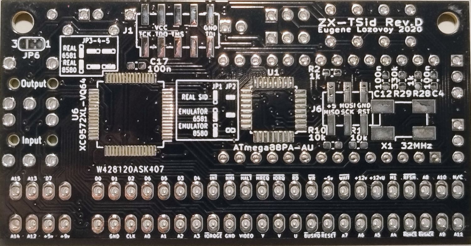 PCB ZX-TSID Adapter Board for ZX Spectrum