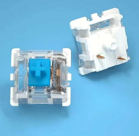 GATERON Button, Blue, 60g Actuation, Compatible with Cherry MX