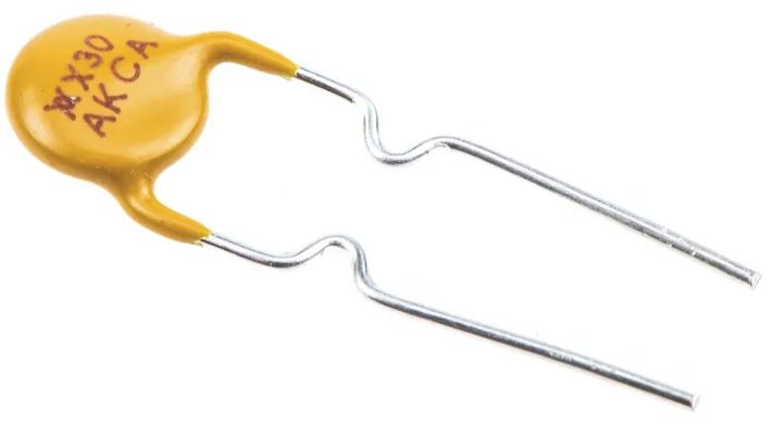Polymer Fuse RXEF030, 0.3A, 72V reusable