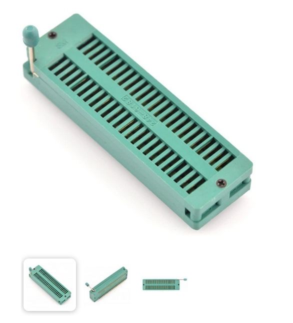 ZIF (Zero Insertion Force) Socket 48 Pin