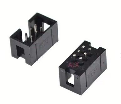 IDC 2x3 (6 pin) Socket with Plug and Handle
