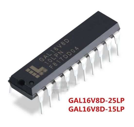 Programmable Device GAL16V8-25LP, DIP 20 Package