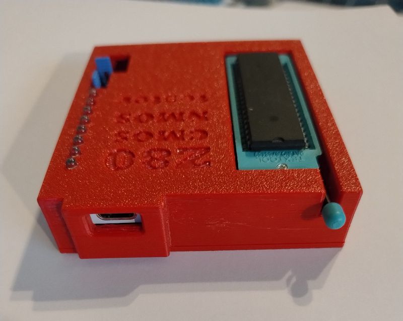 Z80 Processor Tester, detects CMOS or NMOS version