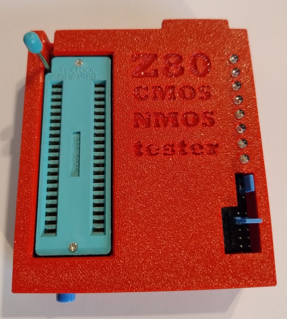 Z80 Processor Tester, detects CMOS or NMOS version