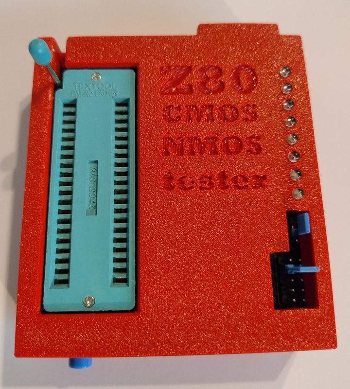 Z80 Processor Tester, detects CMOS or NMOS version