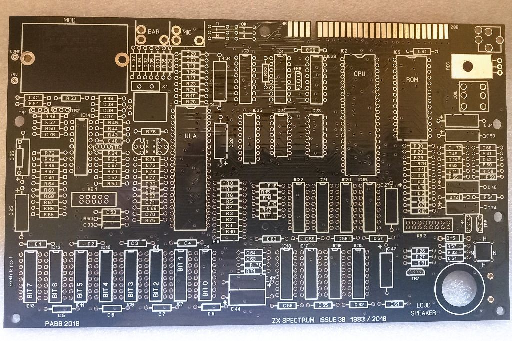PCB Board ZX Spectrum 48 Issue 3B