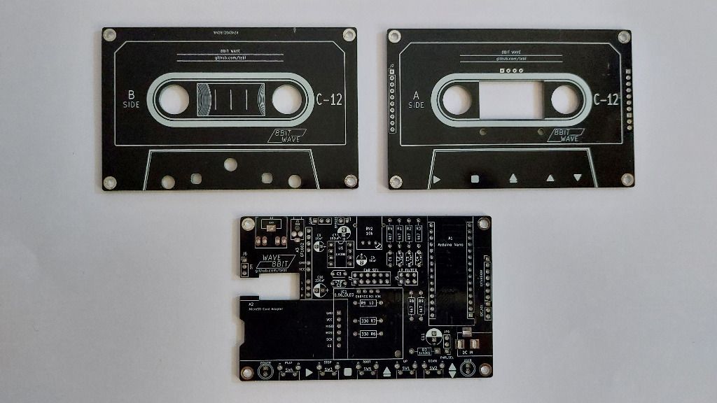 PCB Boards for MAXDuino Player, Complete Set