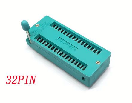 ZIF (Zero Insertion Force) Socket 32 Pin
