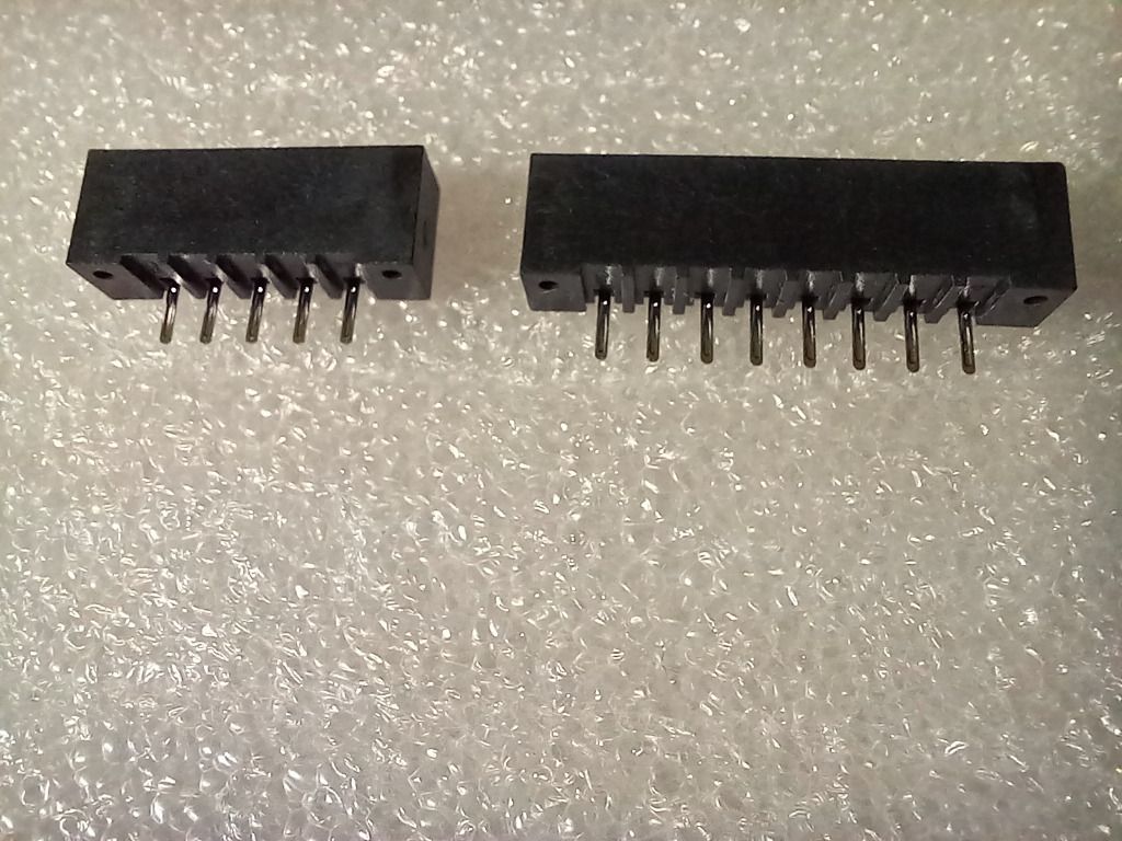 Set of 5 and 8 pin connectors, ZX Spectrum, set of 10 pcs