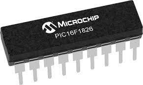 Microcontroller PIC16F1826, DIP package