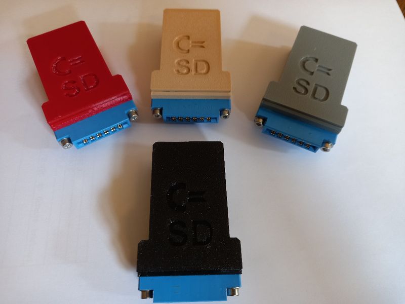 Tapecart microSD, Commodore emulator with 32Gb micro card