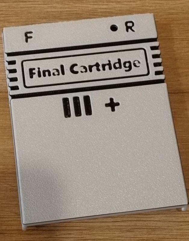 Final Cartridge III+ Cartridge in Desktop Version 2.1