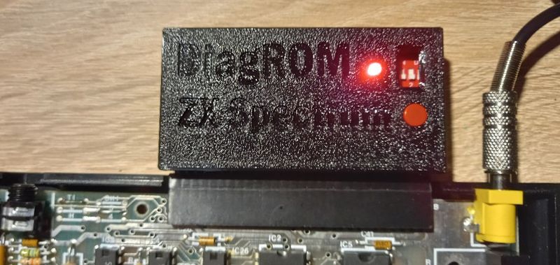 ZX Diag ROM Cartridge, contains 4 diagnostic programs