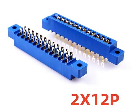 Connector, socket, plug for the user port (USER port), 2x12 pins