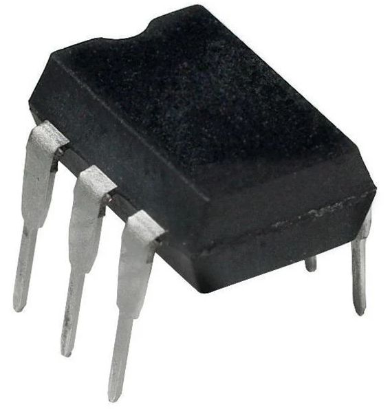 Optocoupler 4N25, DIP 6 package, 2 pieces