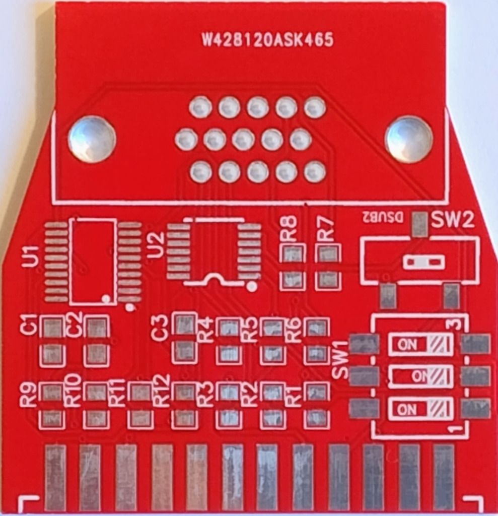 RGB2VGA Adapter PCB for Amiga Computer