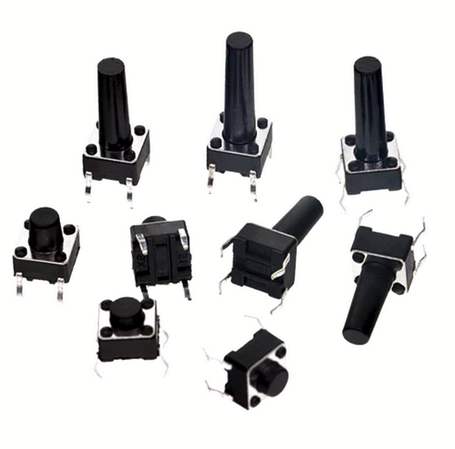 TACT Microswitch 6x6x13 mm, set of 10