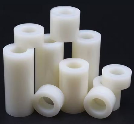 Nylon spacer sleeve, height 2 mm, 20 pieces