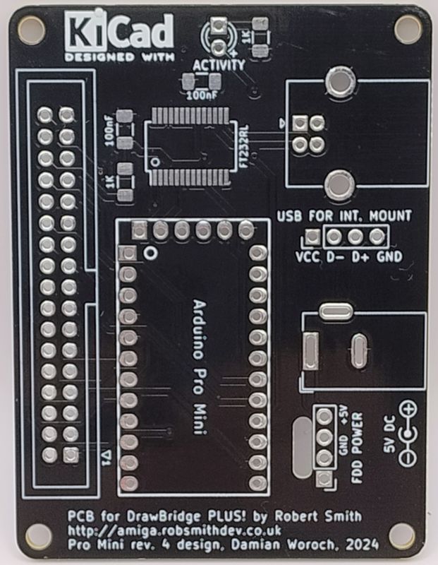 PCB Draw Bridge for Amiga computers