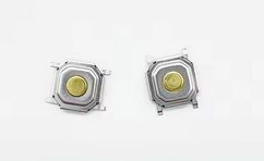 Berührungsschalter SKQGAFE010 5,2 x 5,2mm SMD, 10 Stück