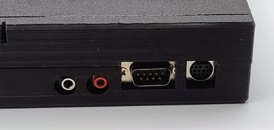Case dedicated to the ZX Spectrum clone, Harlequin 128