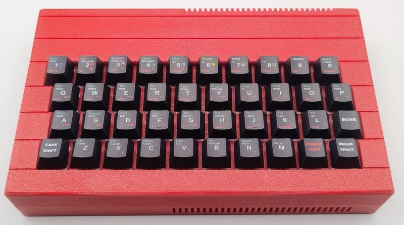 Case dedicated to the ZX Spectrum clone, including Harlequin 128