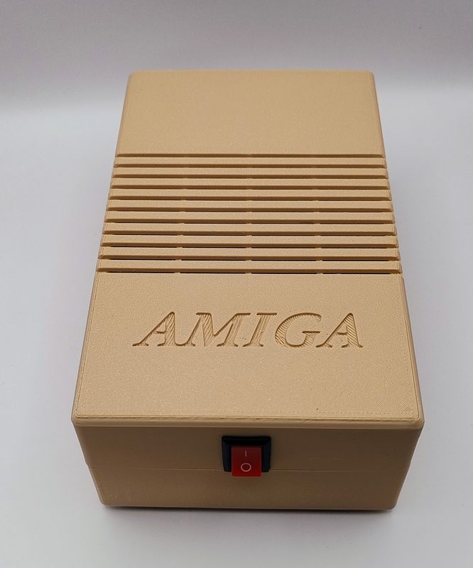 Obudowa do zasilacza Amiga, wersja 2, zasilacz RT-65B