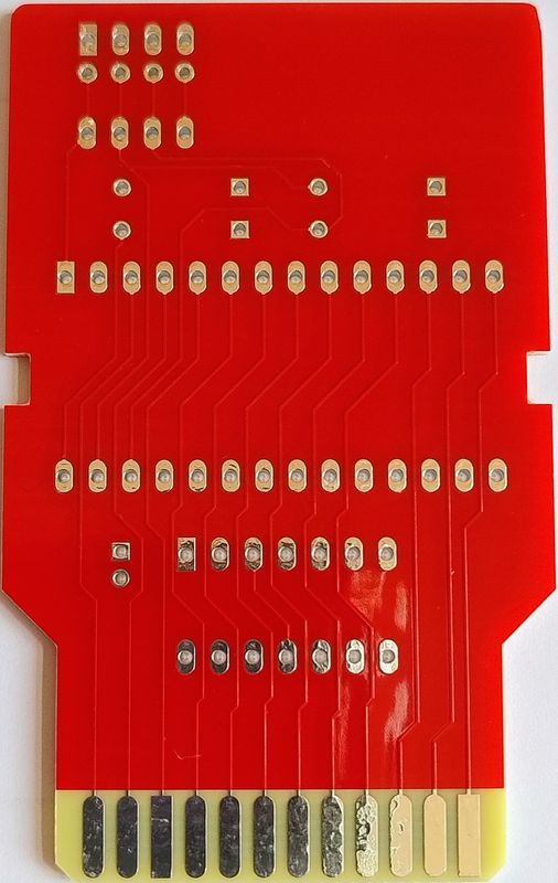 PCB cartridge board for Atari 2600, 16x4k