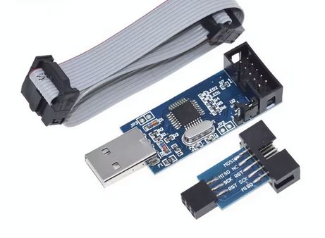 USB ISP Programmer AVR ATMEL ASP with Adapter