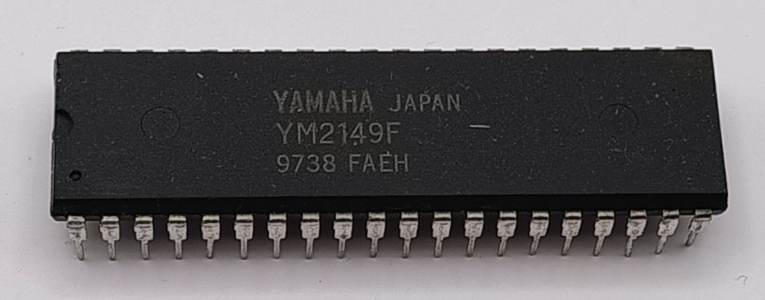 Yamaha YM2149F Sound Chip, DIP 40 Housing, Used