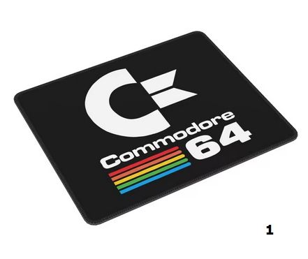 Commodore Mouse Pad, dimensions 300 x 250 x 2 mm