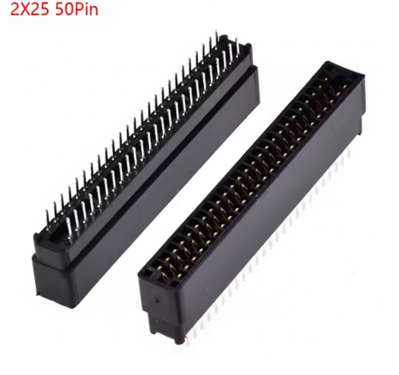 Edge Connector 2x25 Pin, Pitch 2.54mm