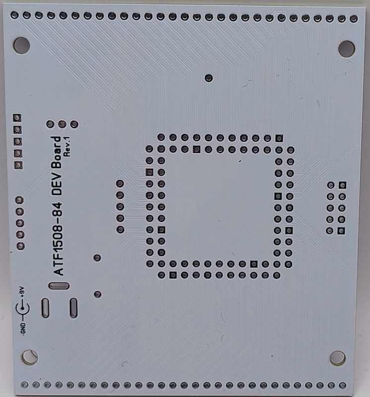 PCB Development Board for ATF1504, PLCC84