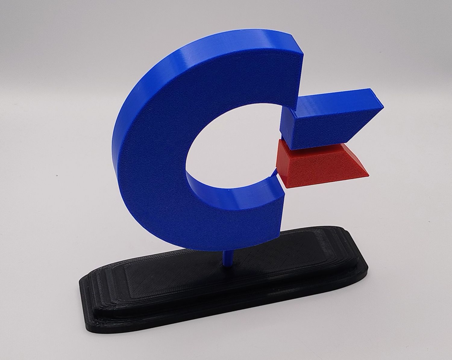 Commodore Logo Stand