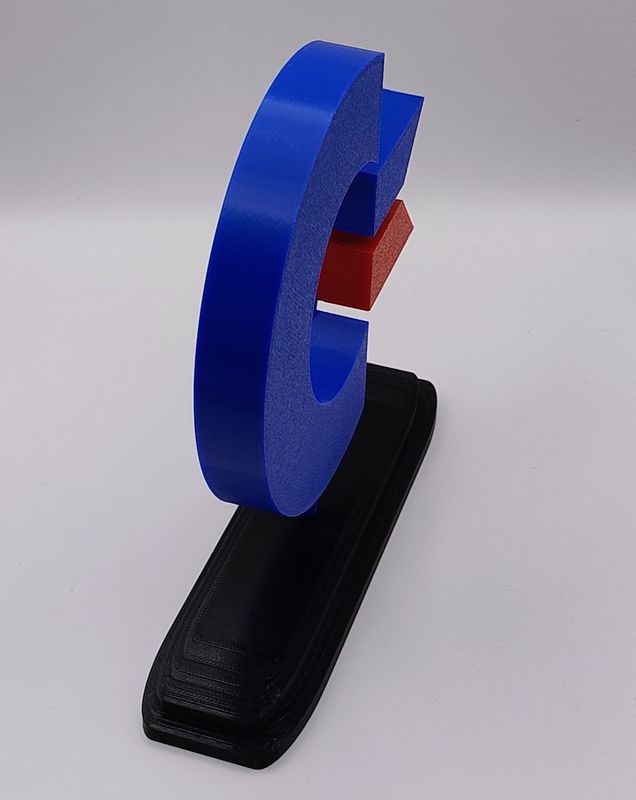 Commodore Logo Stand