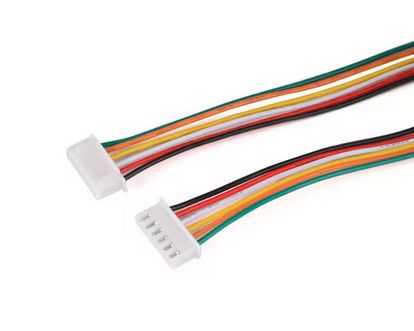 JST XH 2.54mm Single-Sided Connector + Socket, 6 Pins, 300 mm